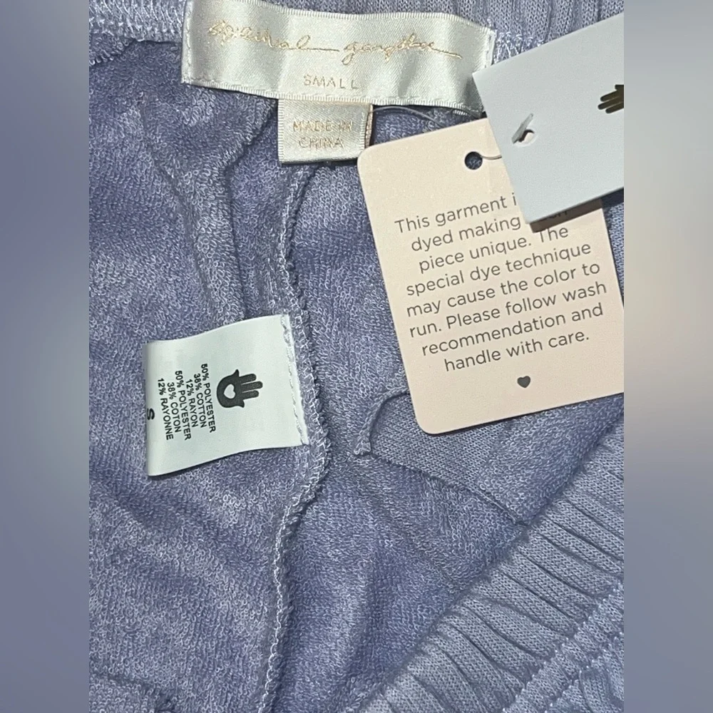 Spiritual Gangster Perfect Vintage Sweatpants, Purple w Multicolor Stripes Small - Picture 10 of 13